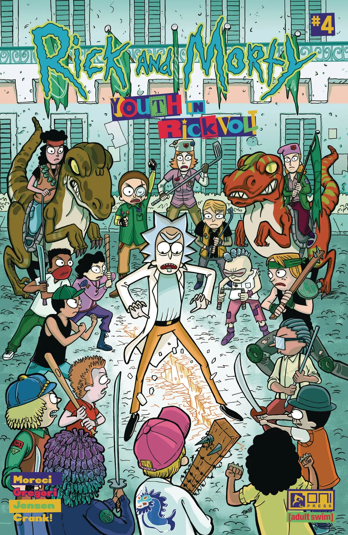Rick And Morty Youth In Rickvolt #4 Cvr A Gregori (Mr) 1