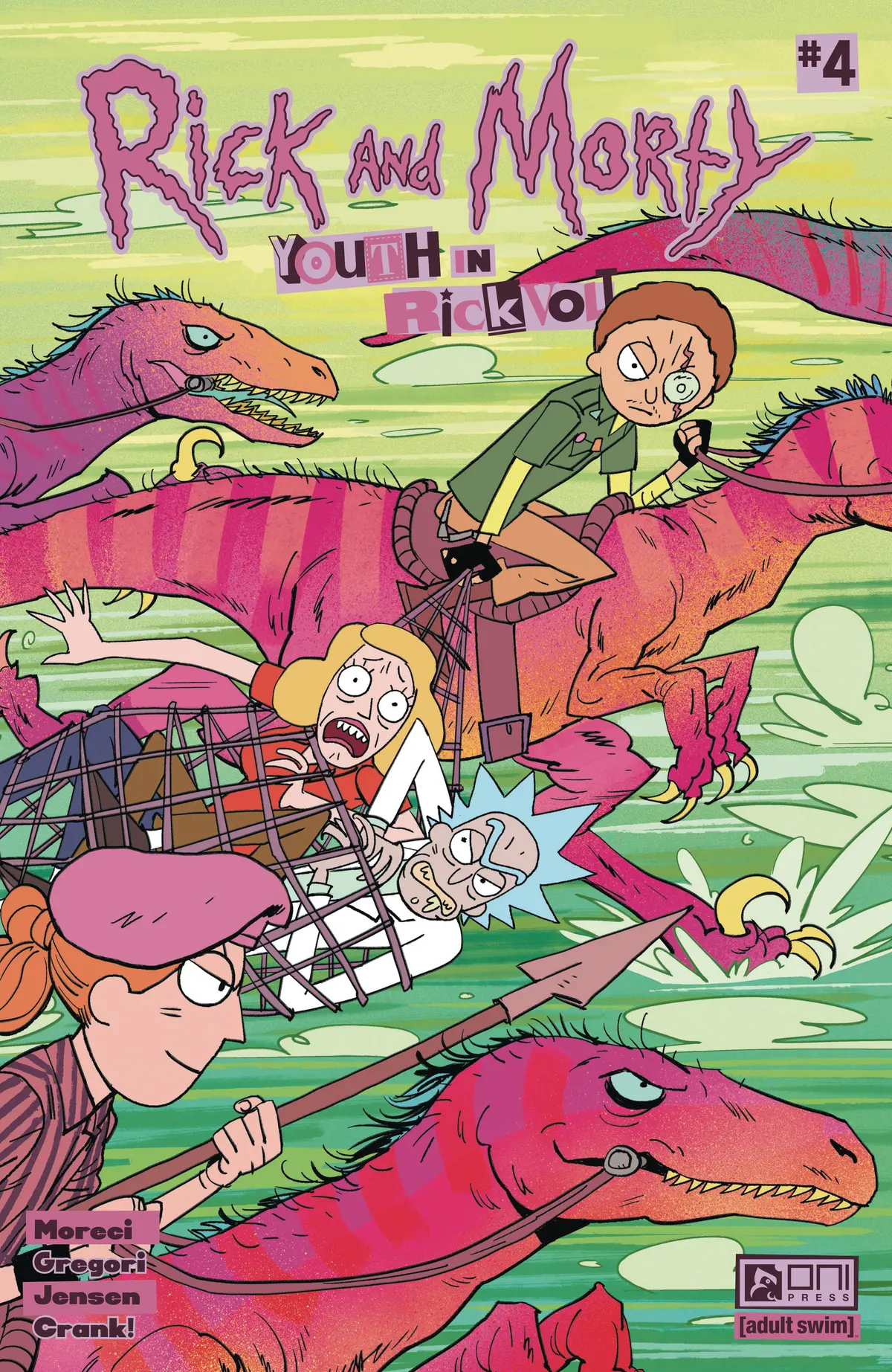 Rick And Morty Youth In Rickvolt #4 Cvr B Revel (Mr) 1