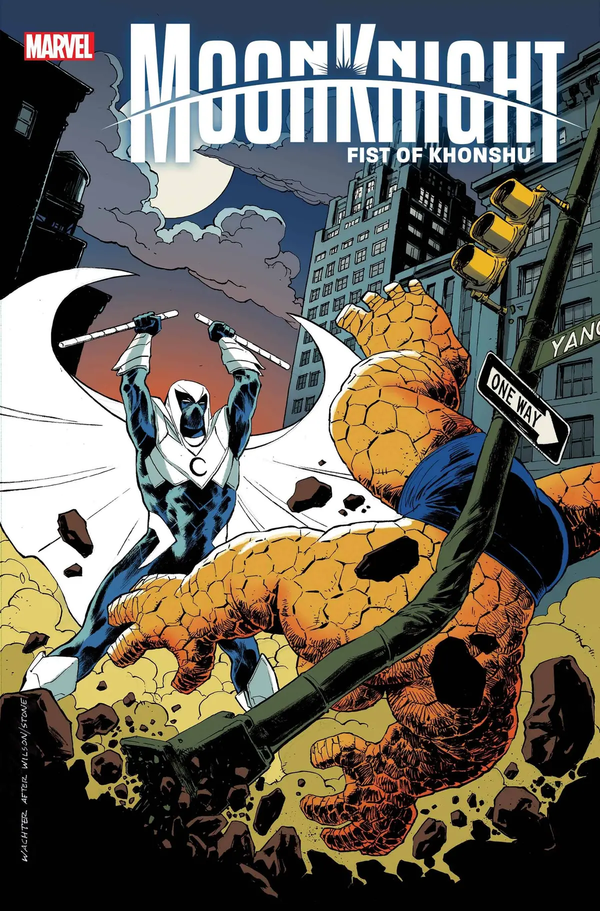 Moon Knight Fist Of Khonshu #2 Wachter Marvel Two In One Var 1