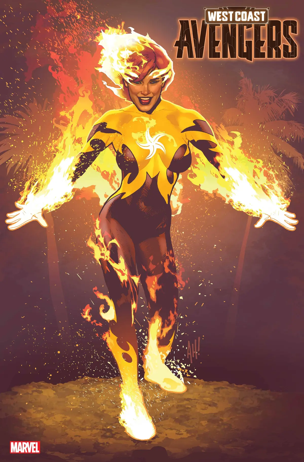 West Coast Avengers #1 Adam Hughes Foil Var 1