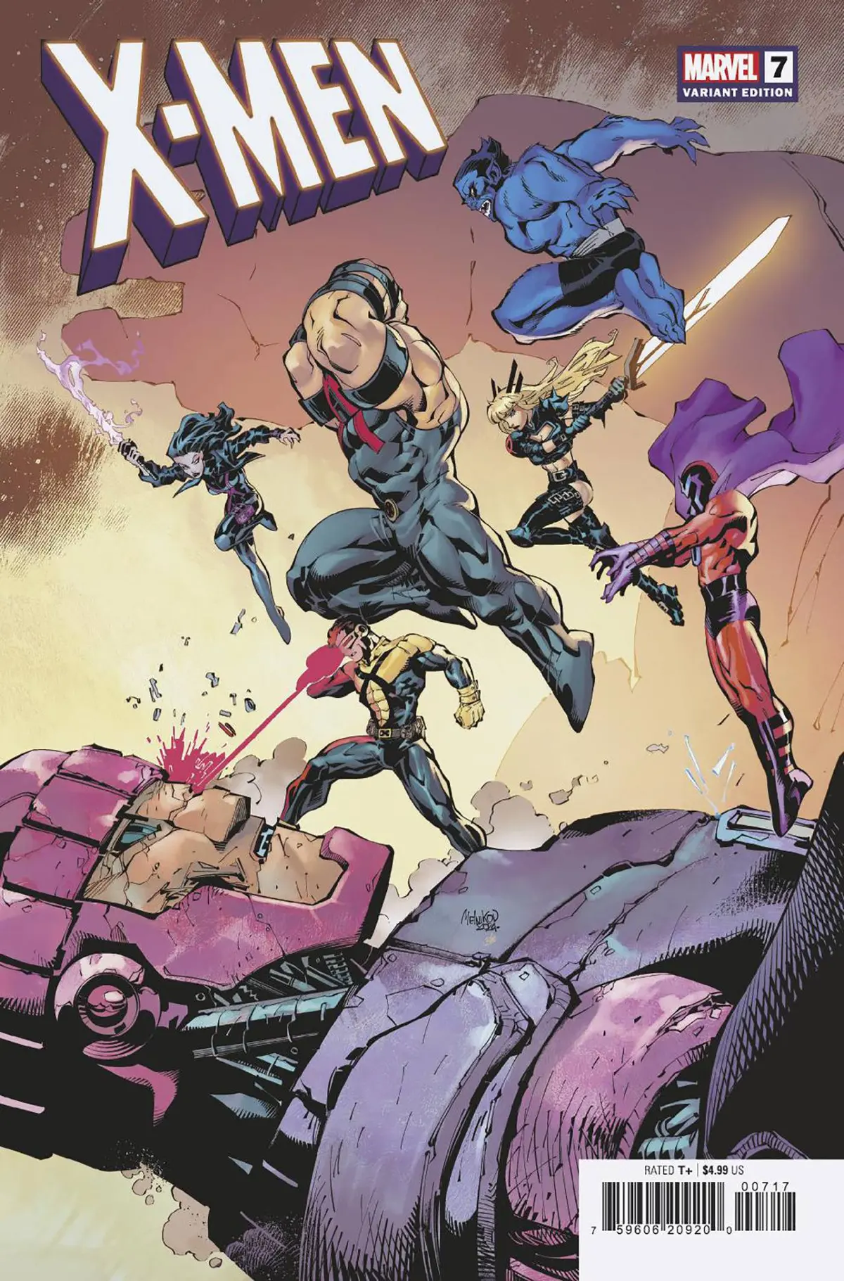 X-Men #7 25 Copy Incv Gleb Melnikov Var 1
