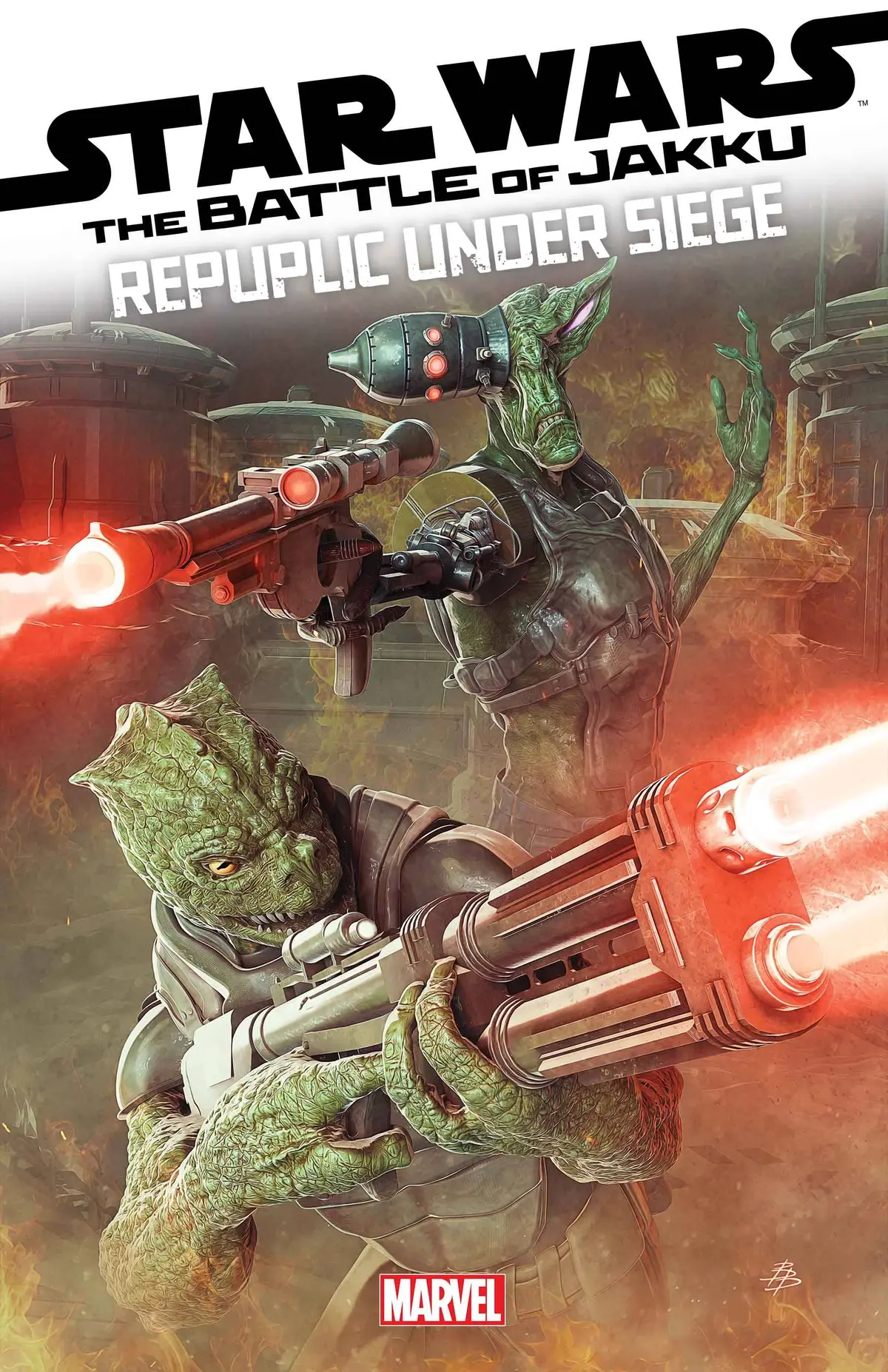 Star Wars Battle Jakku Republic Under Siege #2 Barends Var 1