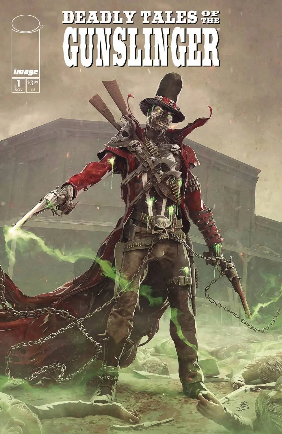 Deadly Tales Of Gunslinger Spawn #1 Cvr B Barends 1