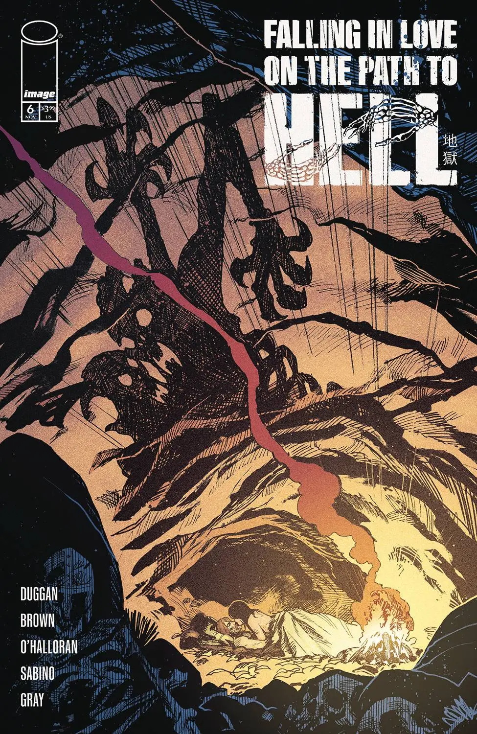 Falling In Love On Path To Hell #6 Cvr A Brown (Mr) (11/27/2024) 1