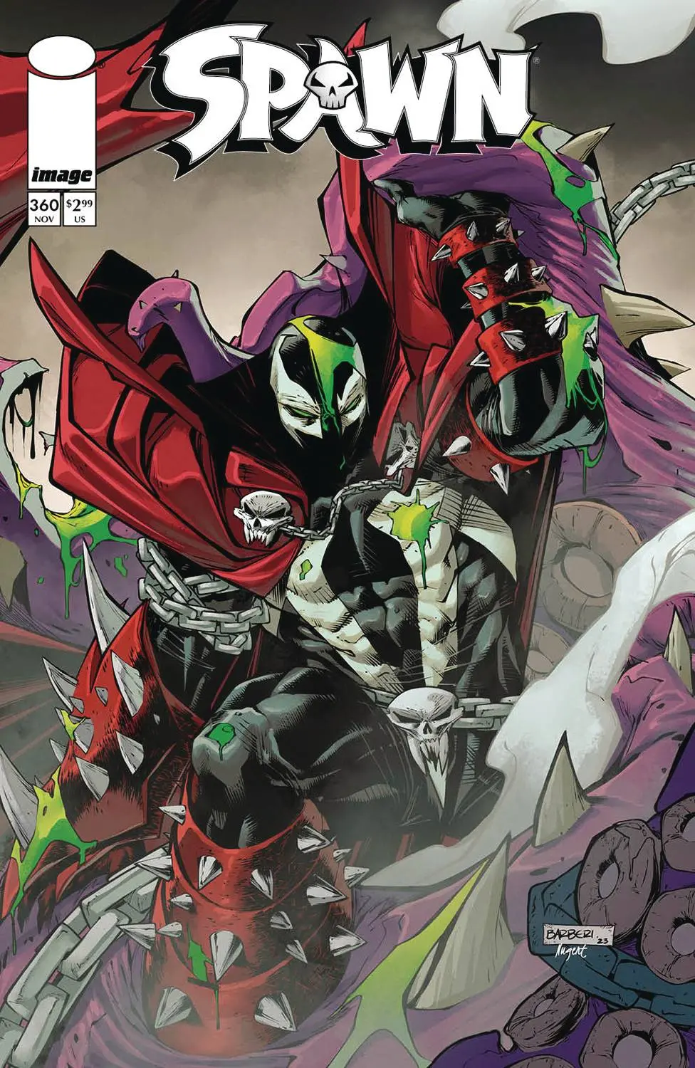 Spawn #360 Cvr A Barberi 1