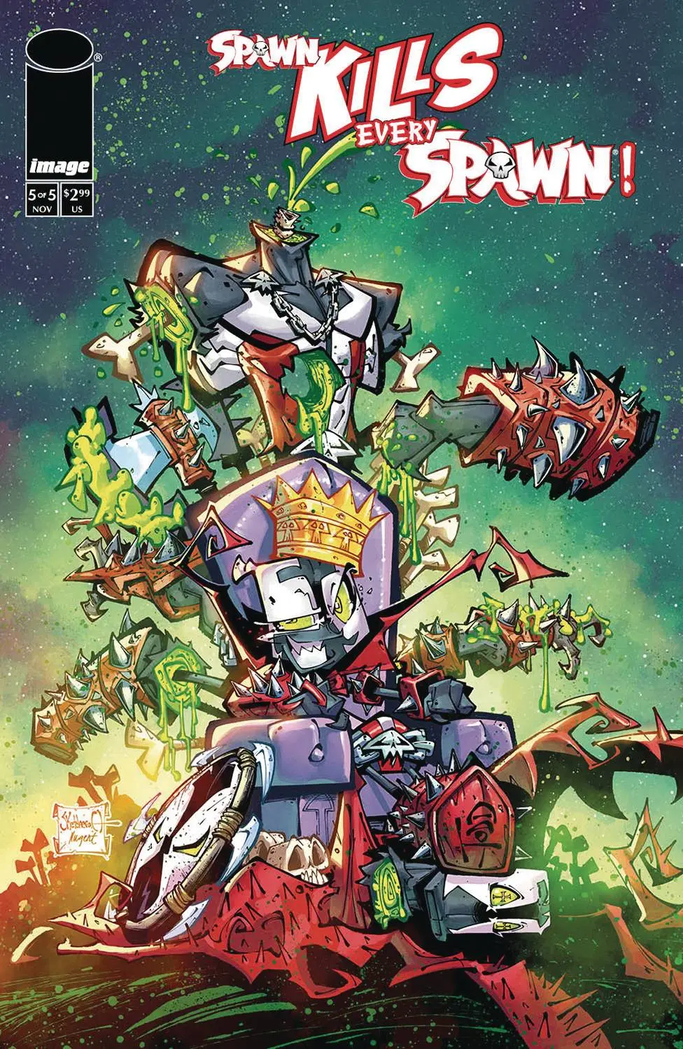 Spawn Kills Every Spawn #5 (Of 5) 1