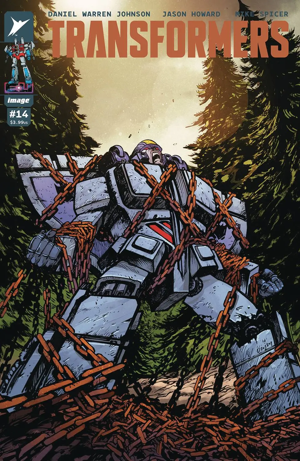 Transformers #14 Cvr A Johnson & Spicer 1