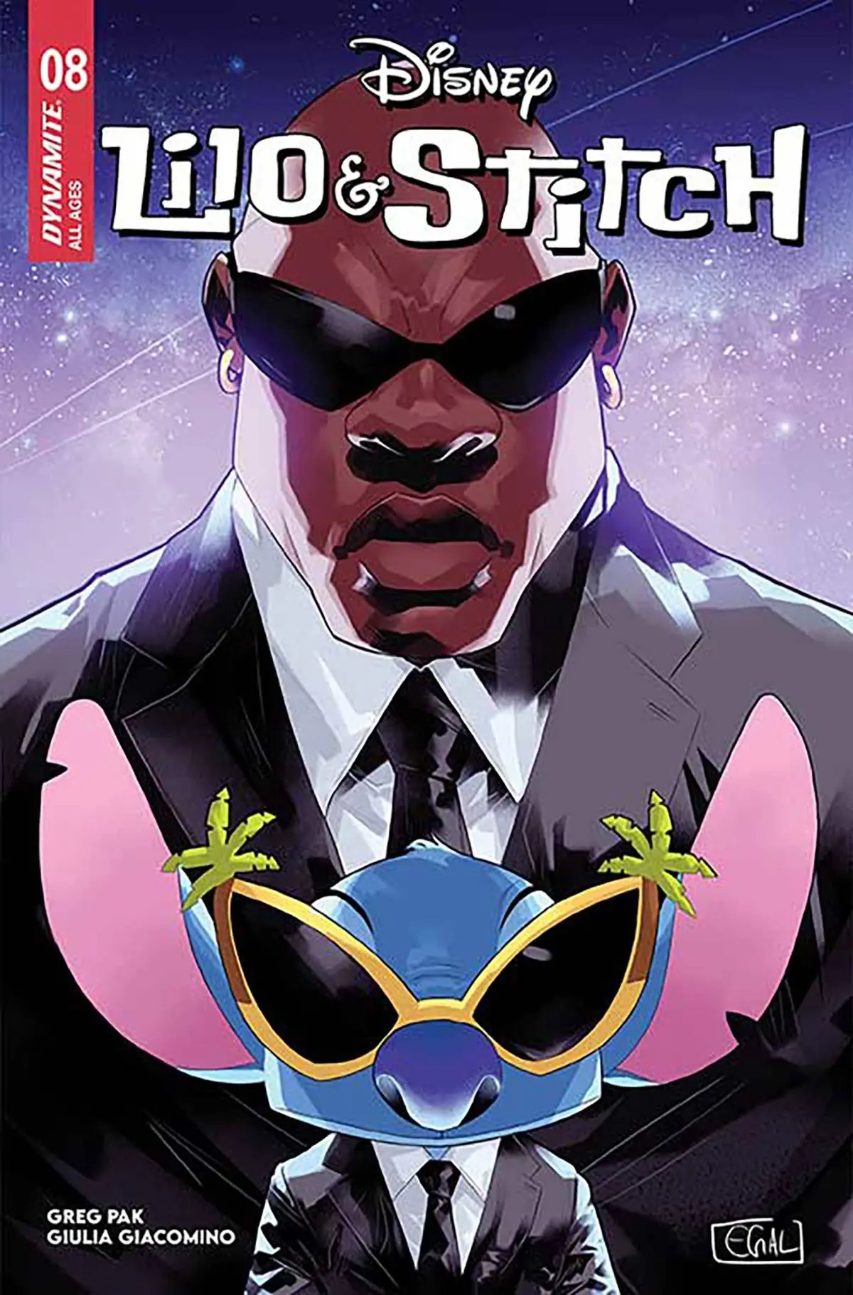 Lilo & Stitch #8 Cvr C Galmon 1