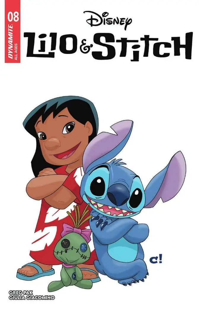 Lilo & Stitch #8 Cvr D Rousseau Color Bleed 1