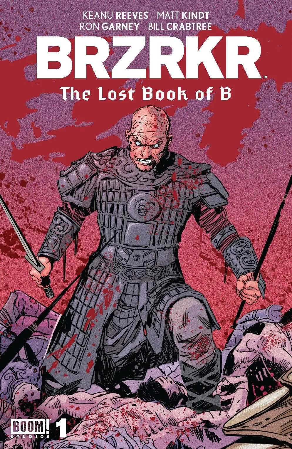 Brzrkr The Lost Book Of B #1 2Nd Ptg Garney (Mr) 1