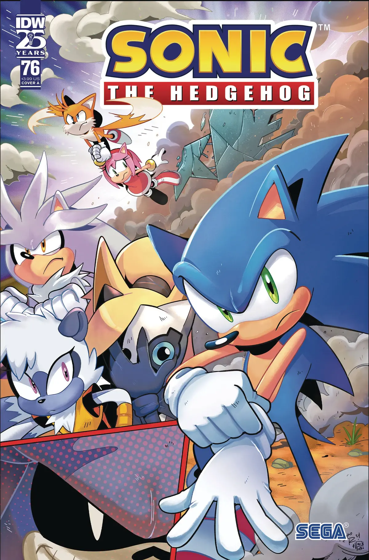 Sonic The Hedgehog #76 Cvr A Rothlisberger 1