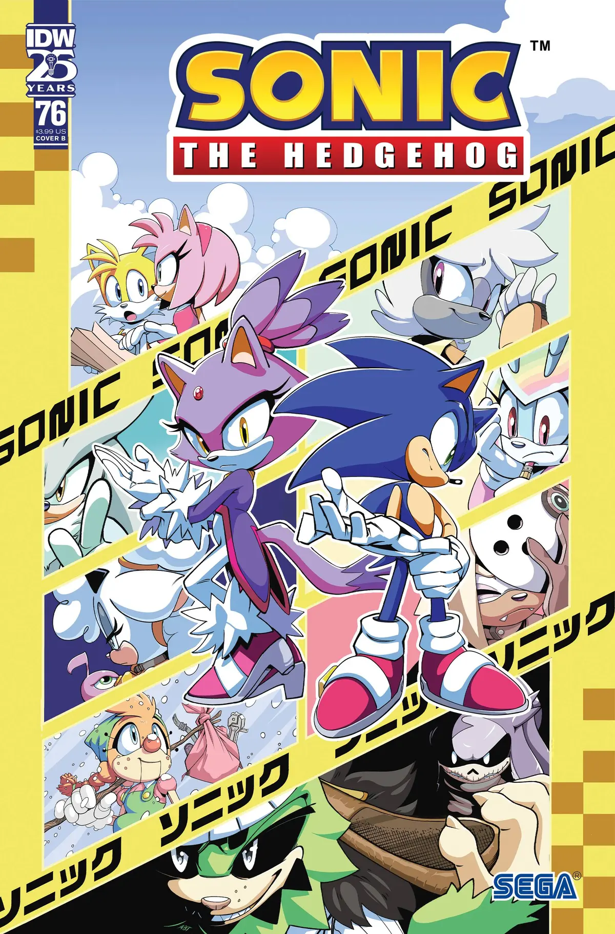 Sonic The Hedgehog #76 Cvr B Thomas 1