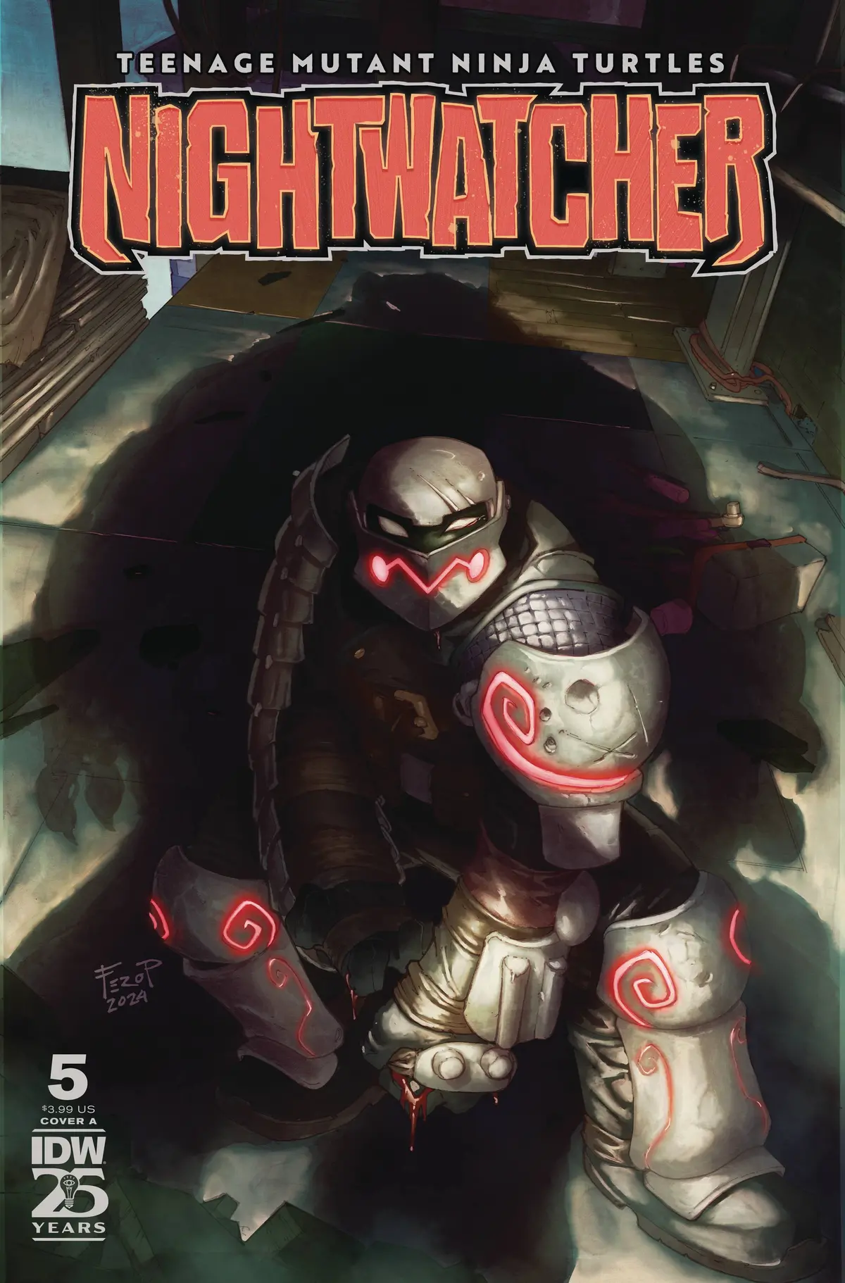 Teenage Mutant Ninja Turtles Nightwatcher #5 Cvr A Pe 1