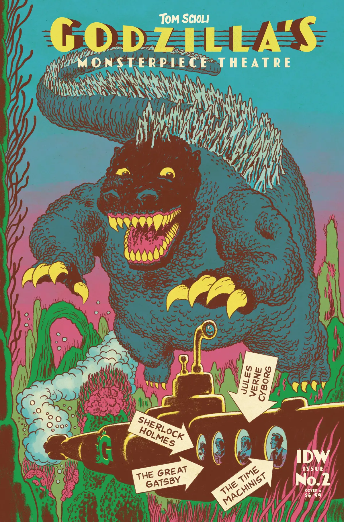 Godzilla Monsterpiece Theatre #2 Cvr A Scioli 1
