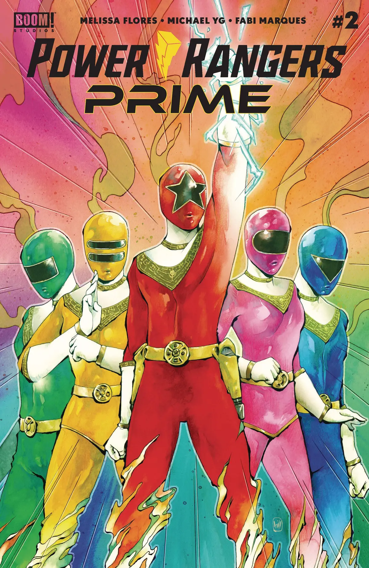 Power Rangers Prime #2 Cvr B Hill 1