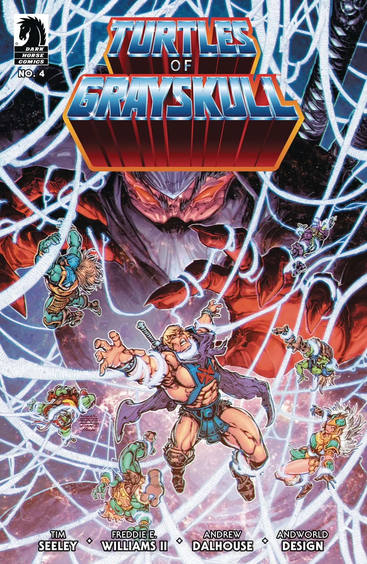 Masters Of Universe Tmnt Turtles Of Grayskull #4 Cvr A Willi 1