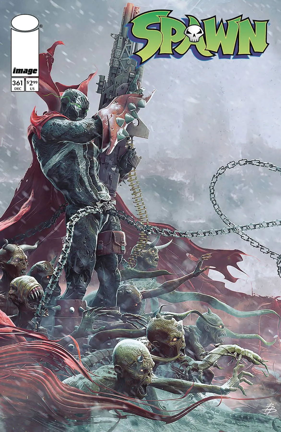 Spawn #361 Cvr A Barends 1