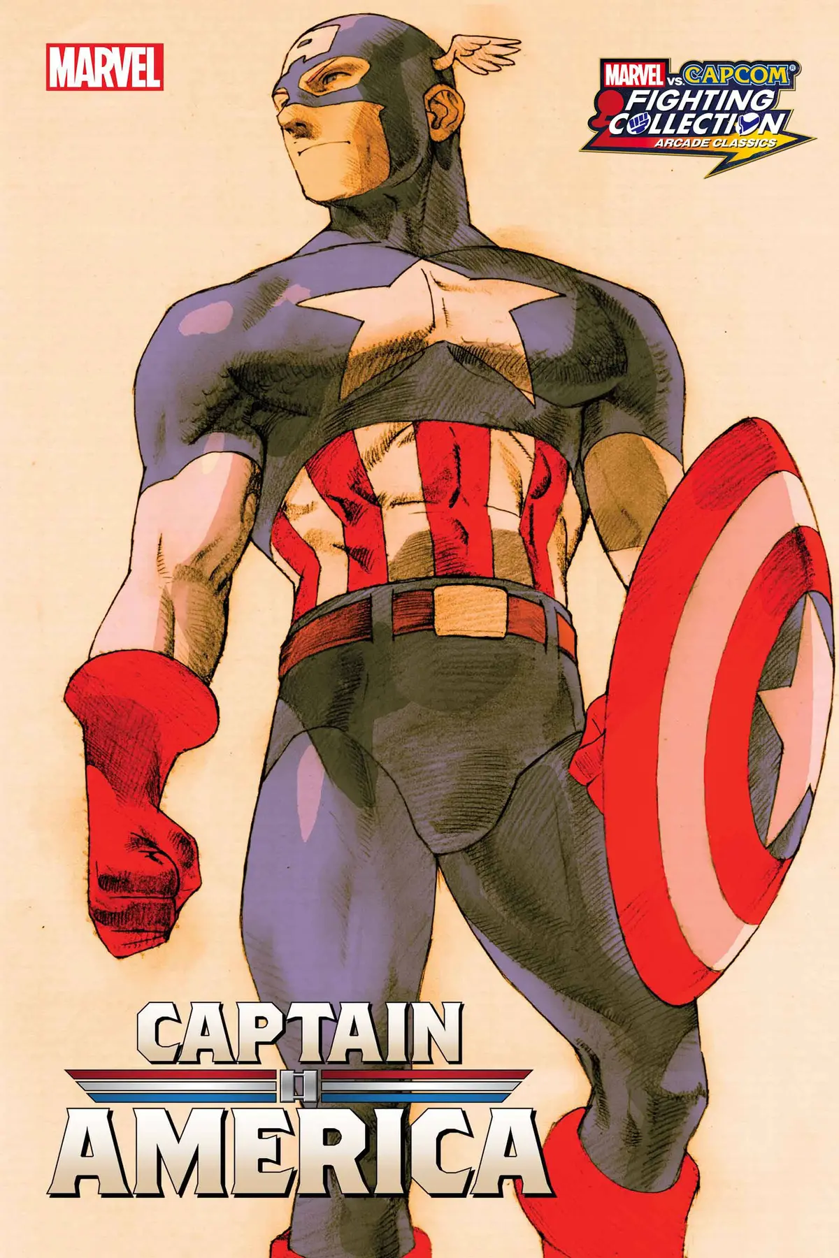 Captain America #16 Bengus Marvel Vs Capcom Var 1