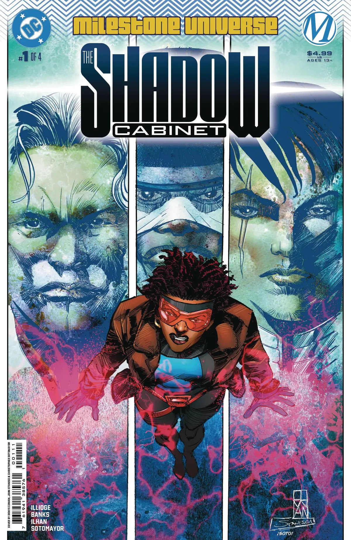 Milestone Universe The Shadow Cabinet #1 (Of 4) Cvr A Denys Cowan 1