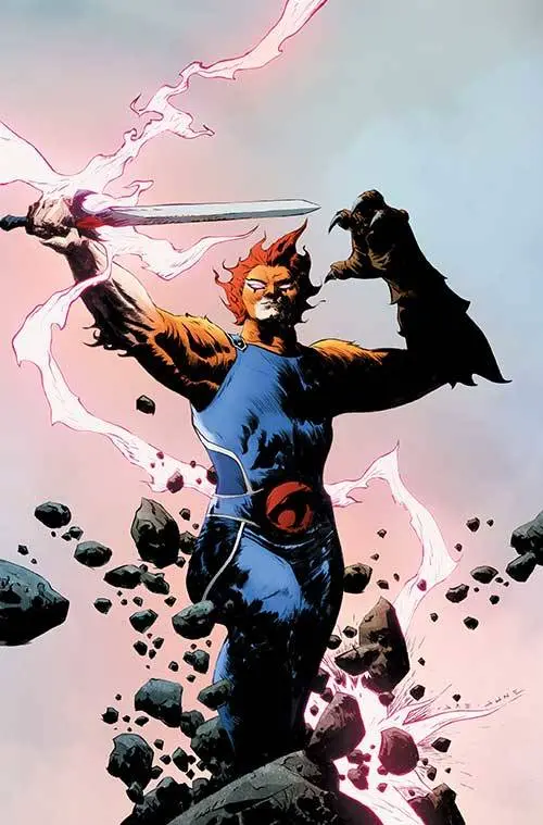 Thundercats #8 Cvr Z 11 Copy Foc Incv Lee Virgin Foil 1