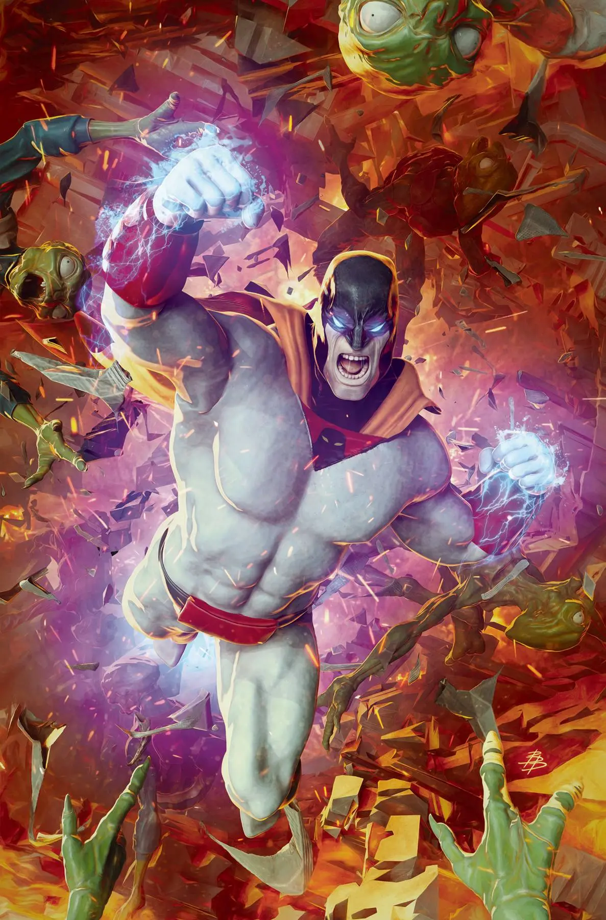 Space Ghost #8 Cvr G 10 Copy Incv Barends Virgin 1