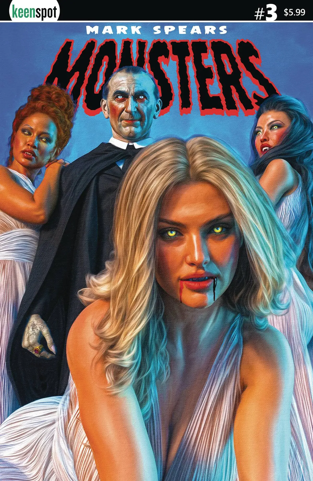 Mark Spears Monsters #3 Cvr B Dracula & Brides 1