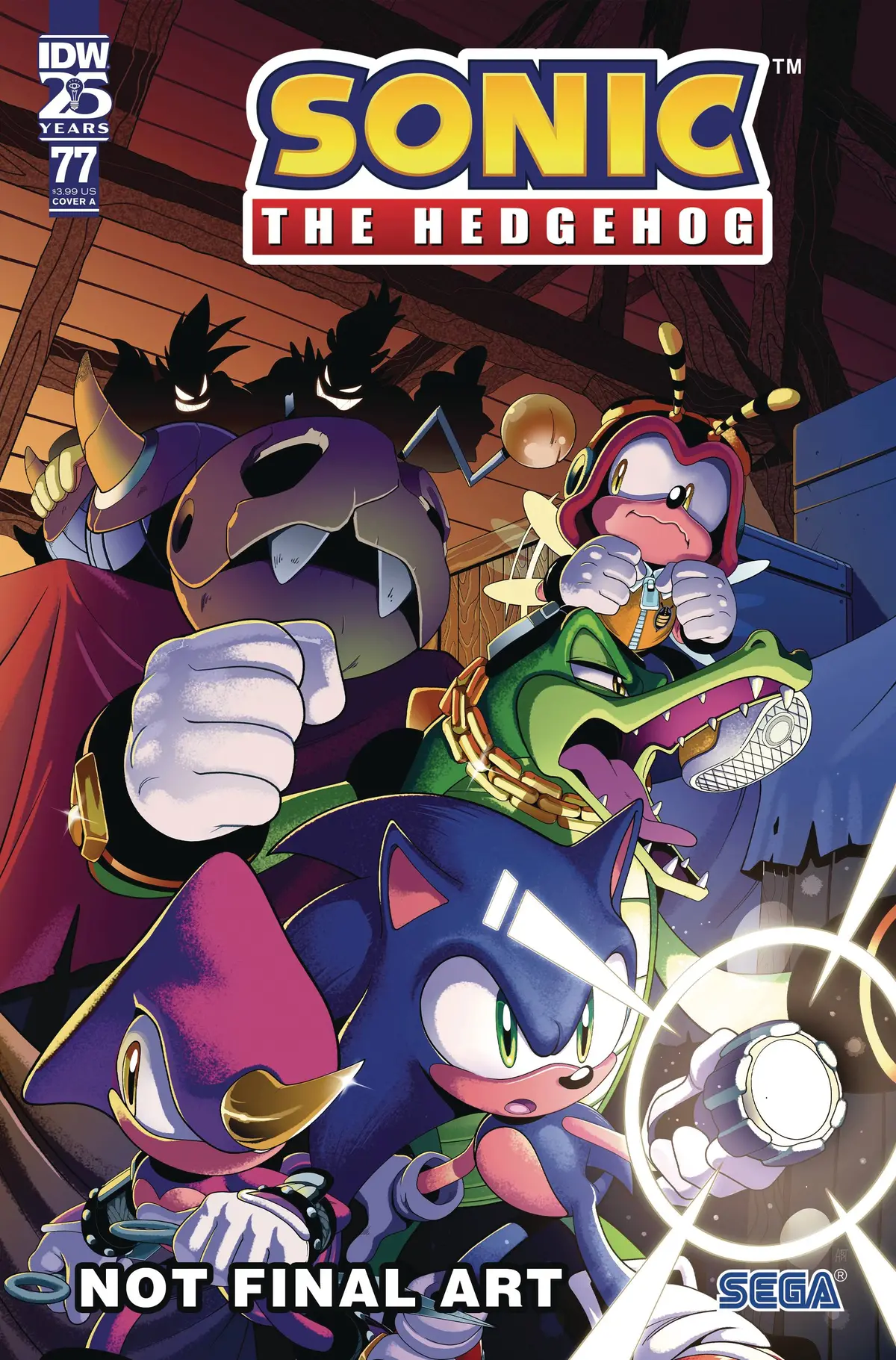 Sonic The Hedgehog #77 Cvr A Thomas 1