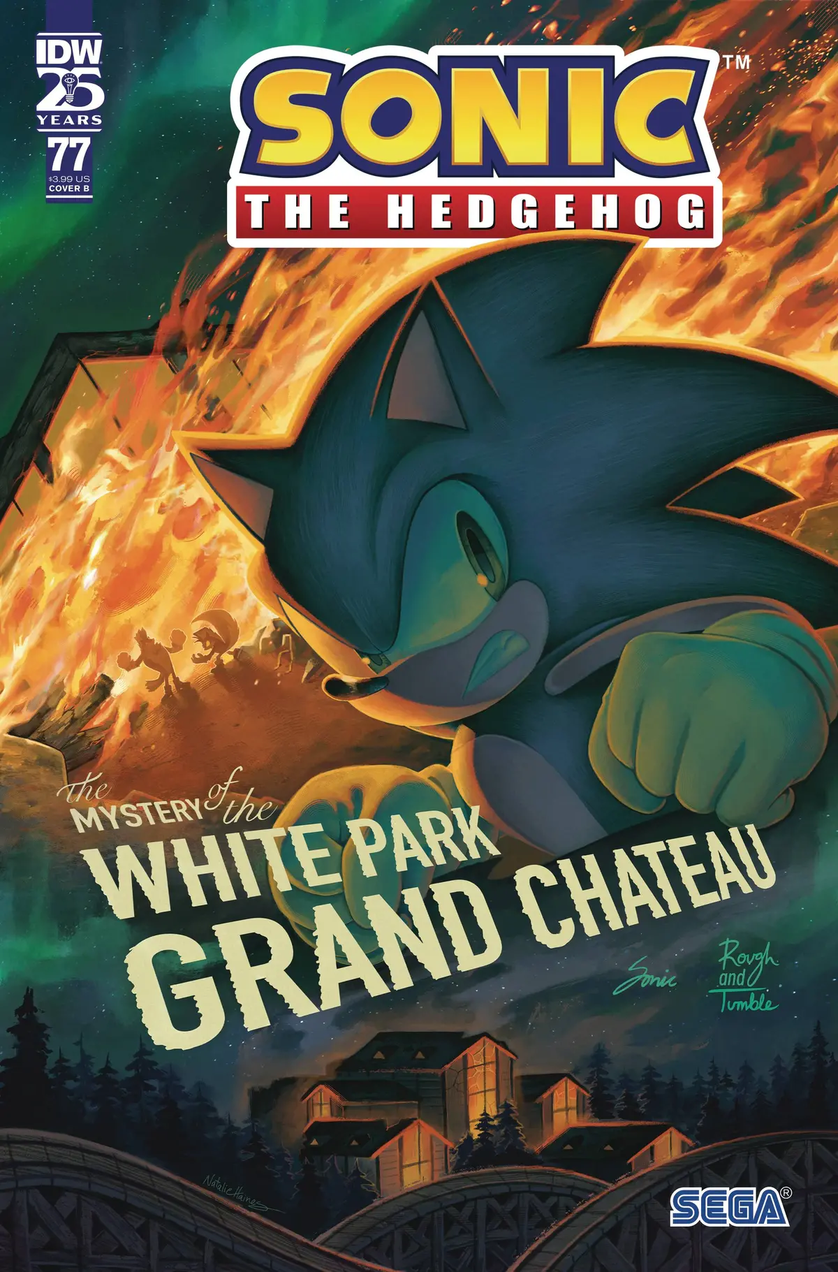 Sonic The Hedgehog #77 Cvr B Haines 1