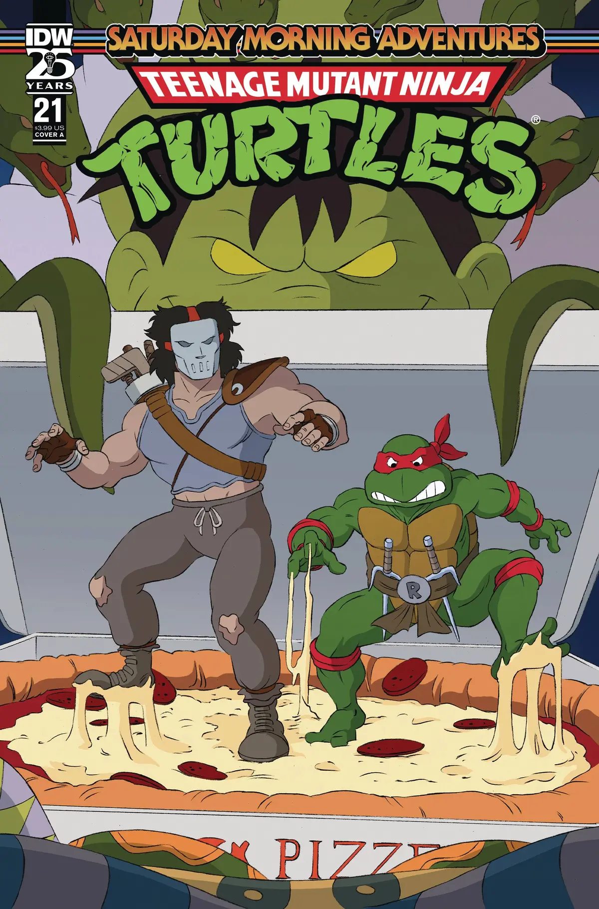 Tmnt Saturday Morning Adv #21 Cvr A Schoening 1