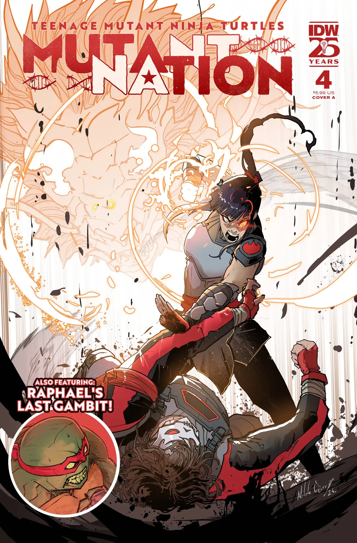 Tmnt Mutant Nation #4 Cvr A Cizmesija 1
