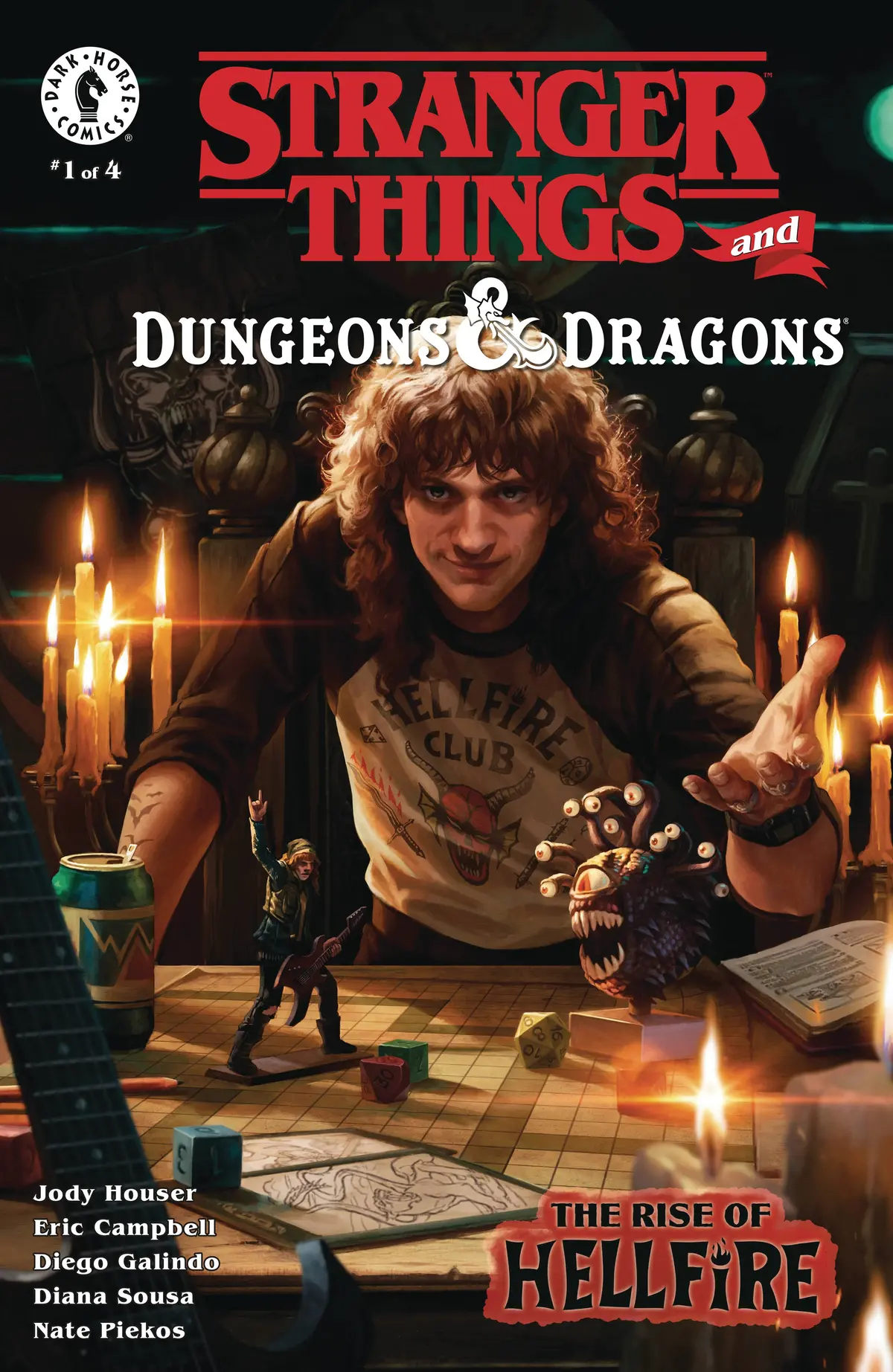 Stranger Things D&D Rise Of Hellfire #1 Cvr A Villanueve 1