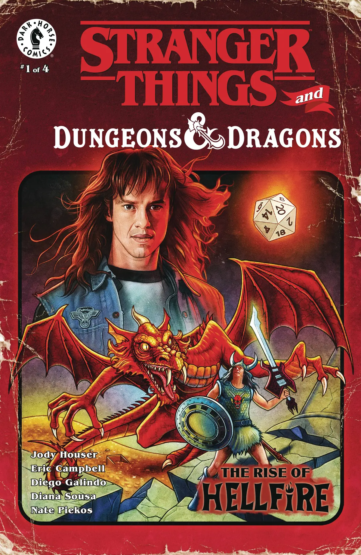 Stranger Things D&D Rise Of Hellfire #1 Cvr B Lambert 1