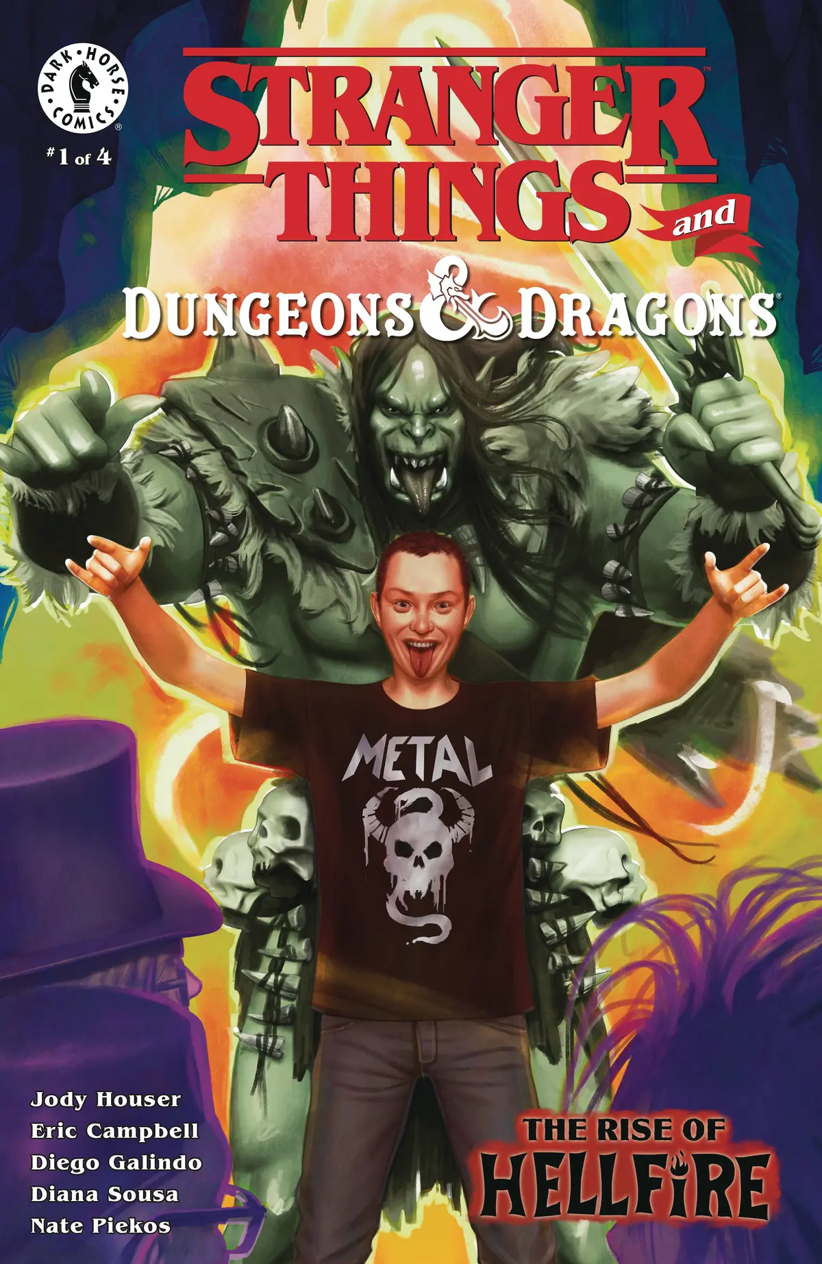 Stranger Things D&D Rise Of Hellfire #1 Cvr C Pueblar 1