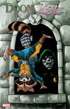 Doctor Doom & Rocket Raccoon #1 Anindito Windowshades Var 1