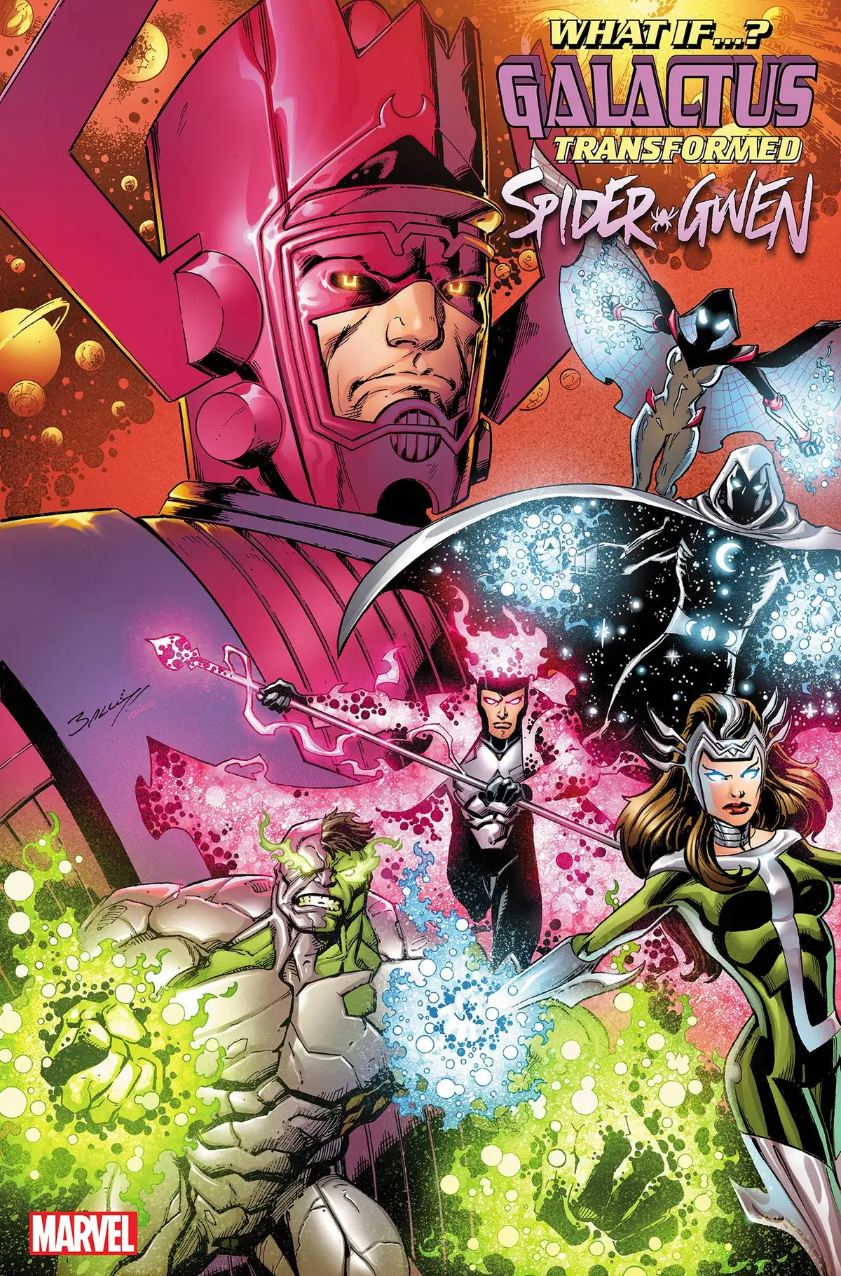 What If Galactus Transformed Spider-Gwen #1 Mark Bagley Var 1