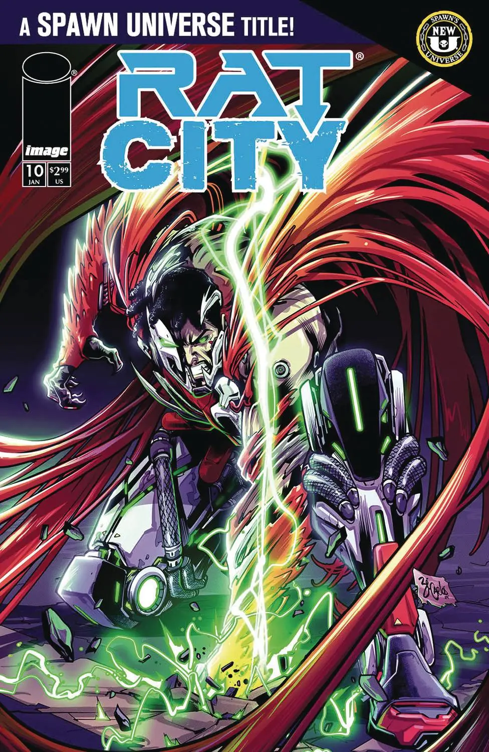 Spawn Rat City #10 Cvr A Carlos 1