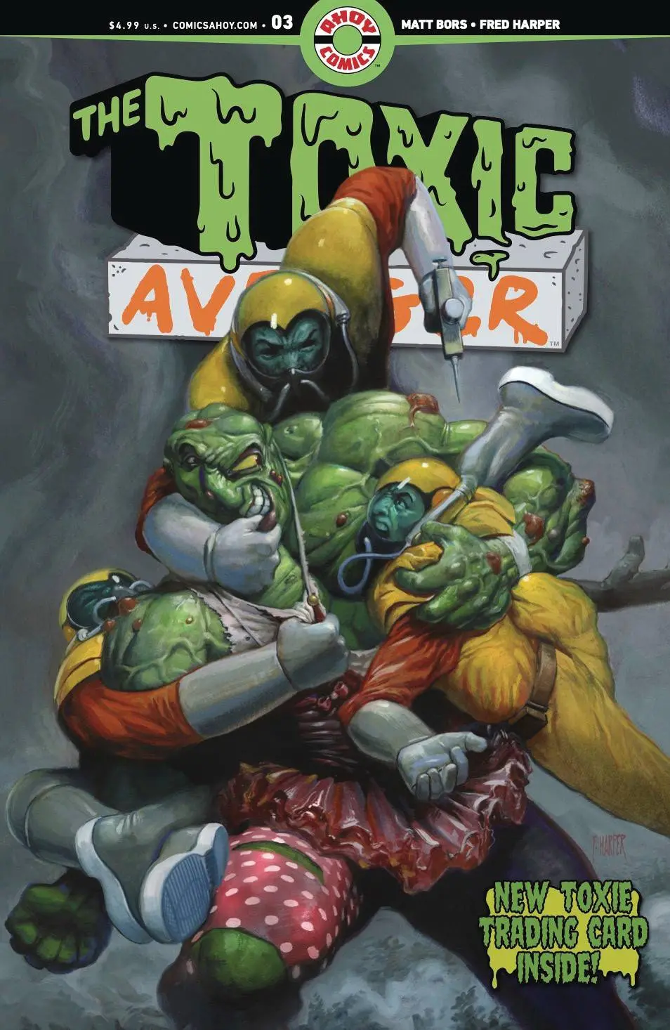 Toxic Avenger #3 (Of 5) Cvr A Harper (Mr) 1