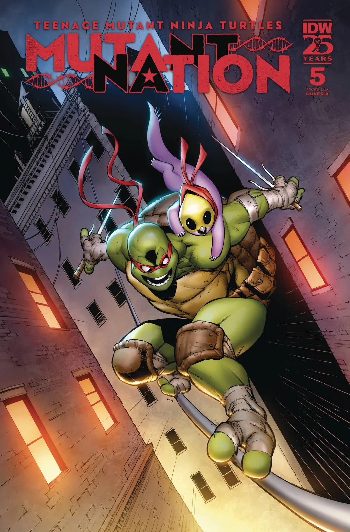 Tmnt Mutant Nation #5 Cvr A Dunbar 1