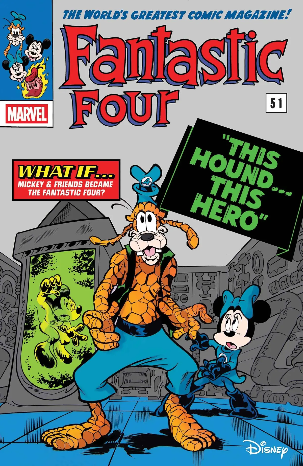 Fantastic Four #29 Paolo Mottura Disney Fantastic Four Var 1