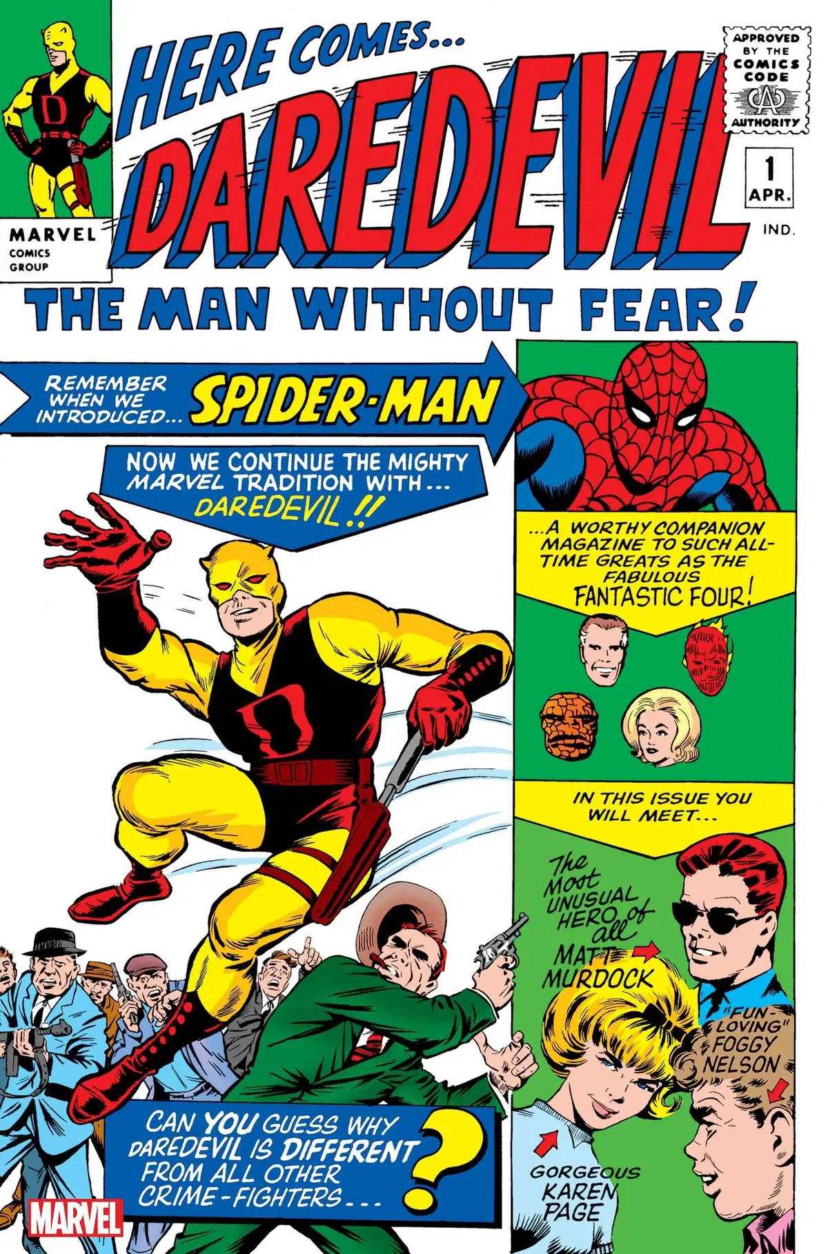Daredevil #1 Facsimile Ed 1
