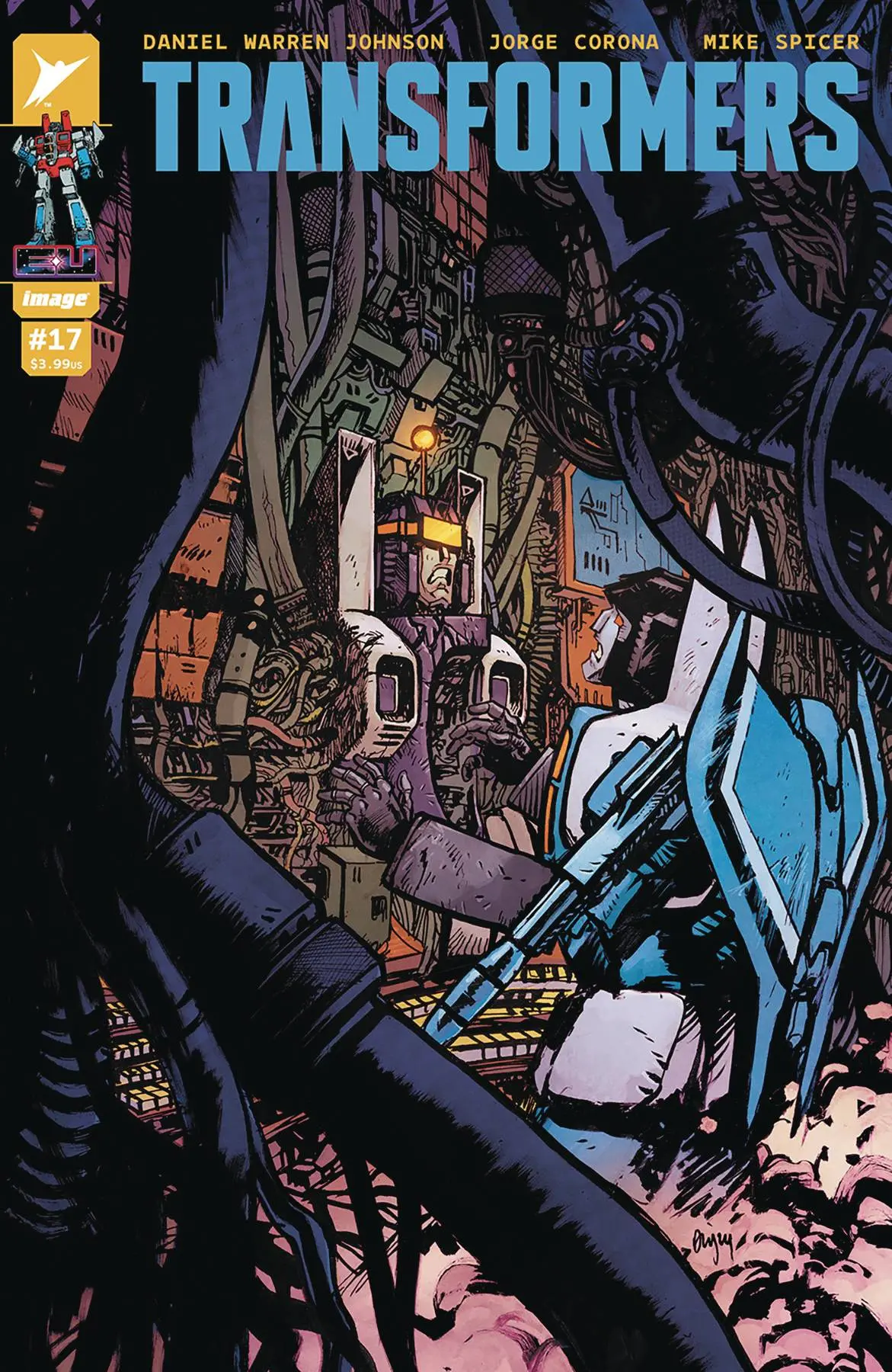 Transformers #17 Cvr A Johnson & Spicer 1