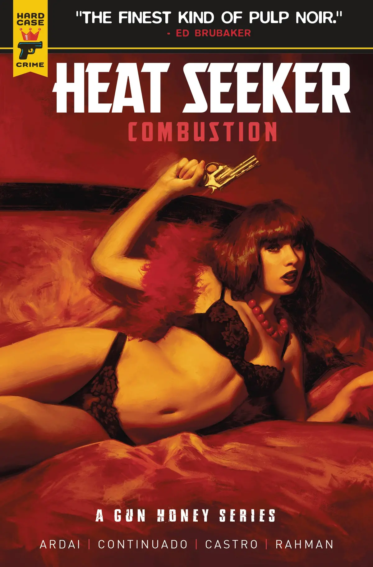 Heat Seeker Combustion Gun Honey Series #4 Cvr B Rodriguez 1