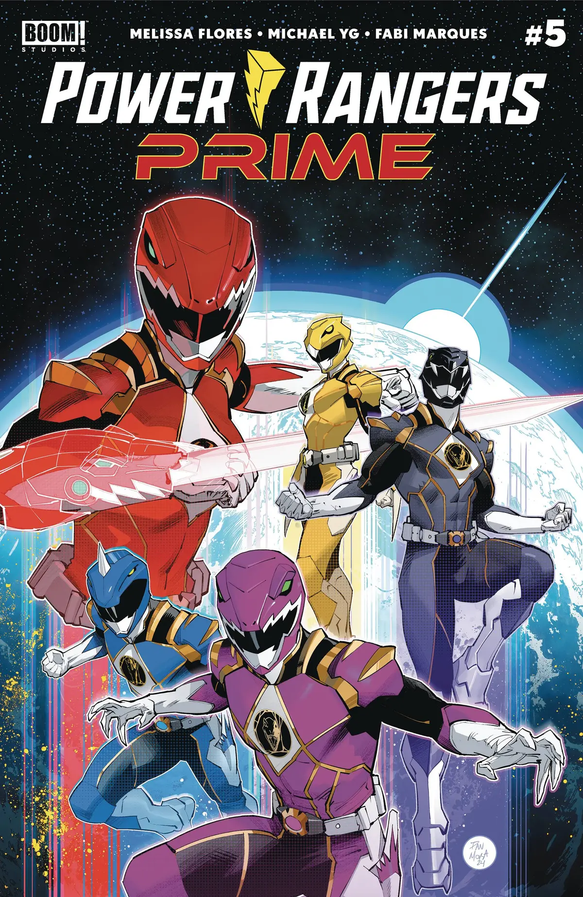 Power Rangers Prime #5 Cvr A Mora 1