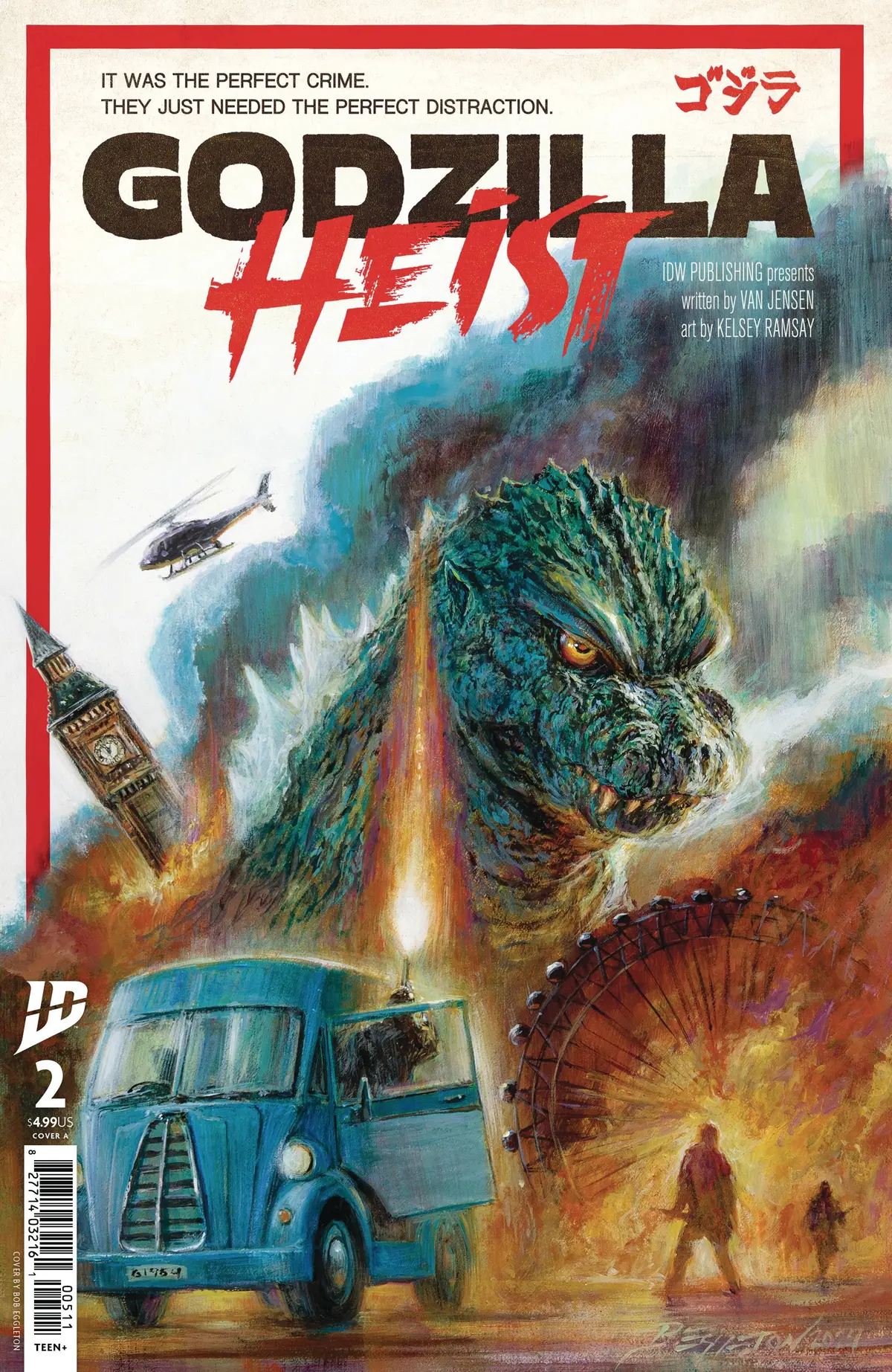 Godzilla Heist #2 Cvr A Eggleton 1