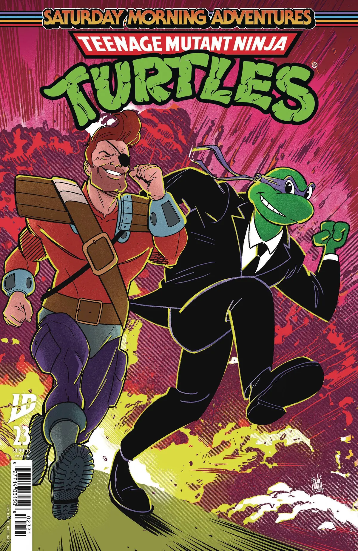 Tmnt Saturday Morning Adv #23 Cvr B Cunha 1