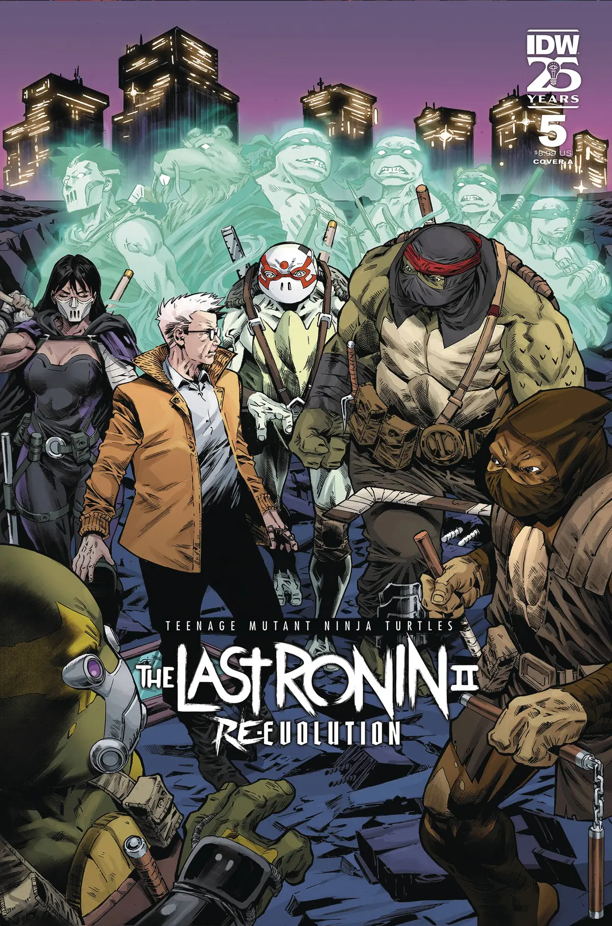 Tmnt The Last Ronin Ii Re Evolution #5 Cvr A Escorzas 1