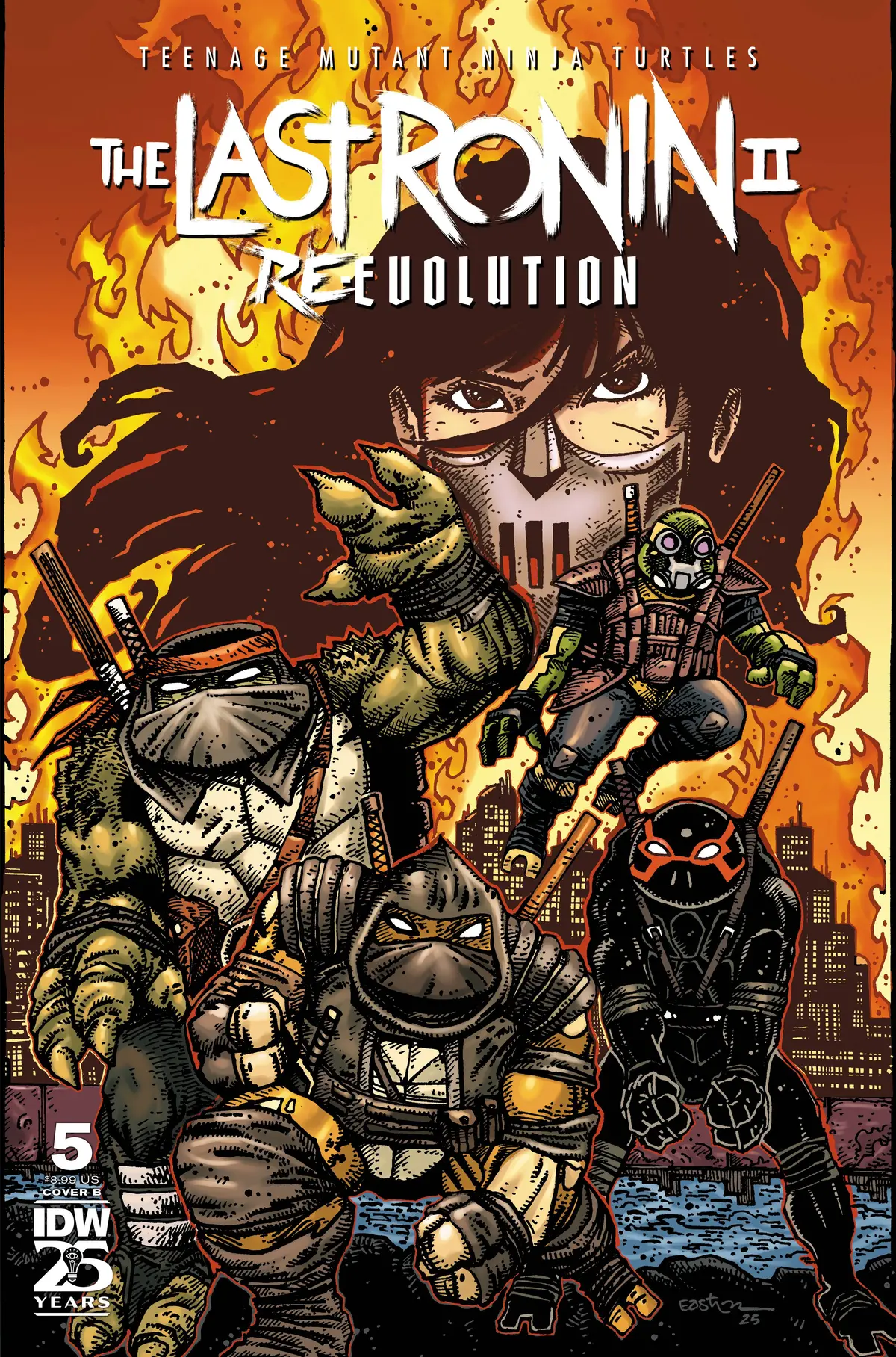 Tmnt The Last Ronin Ii Re Evolution #5 Cvr B Eastman 1
