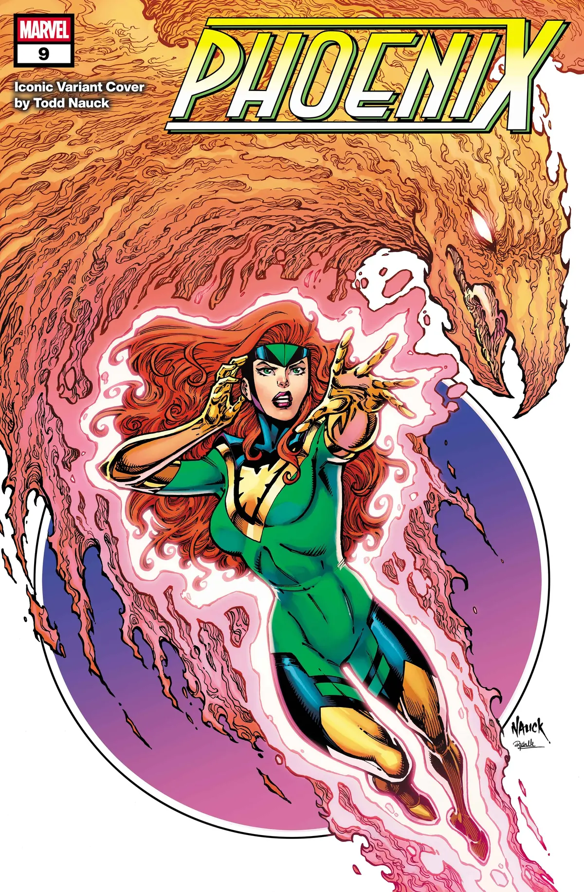 Phoenix #9 Todd Nauck Iconic Var 1