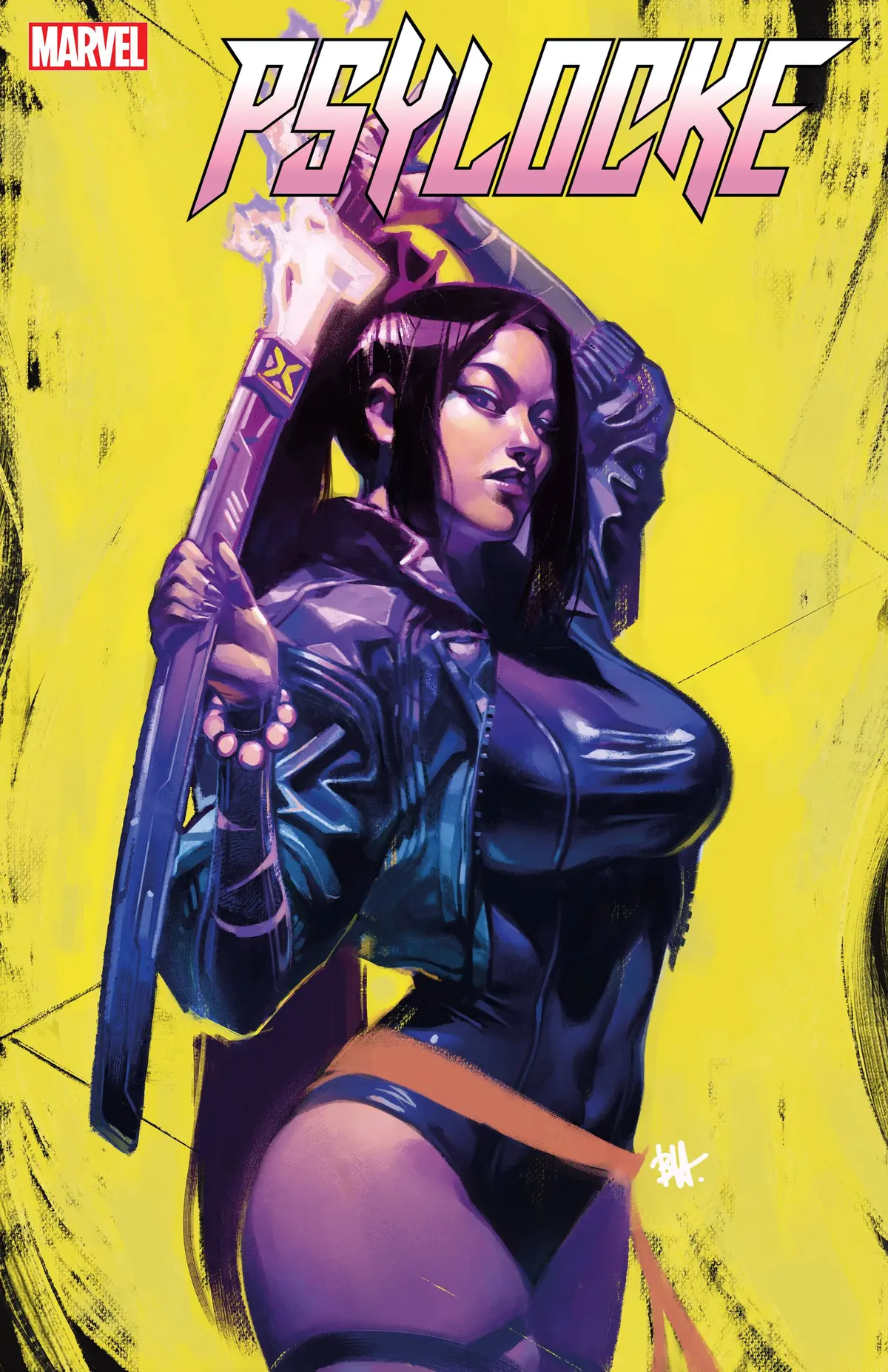 Psylocke #5 Ben Harvey Psylocke Var 1
