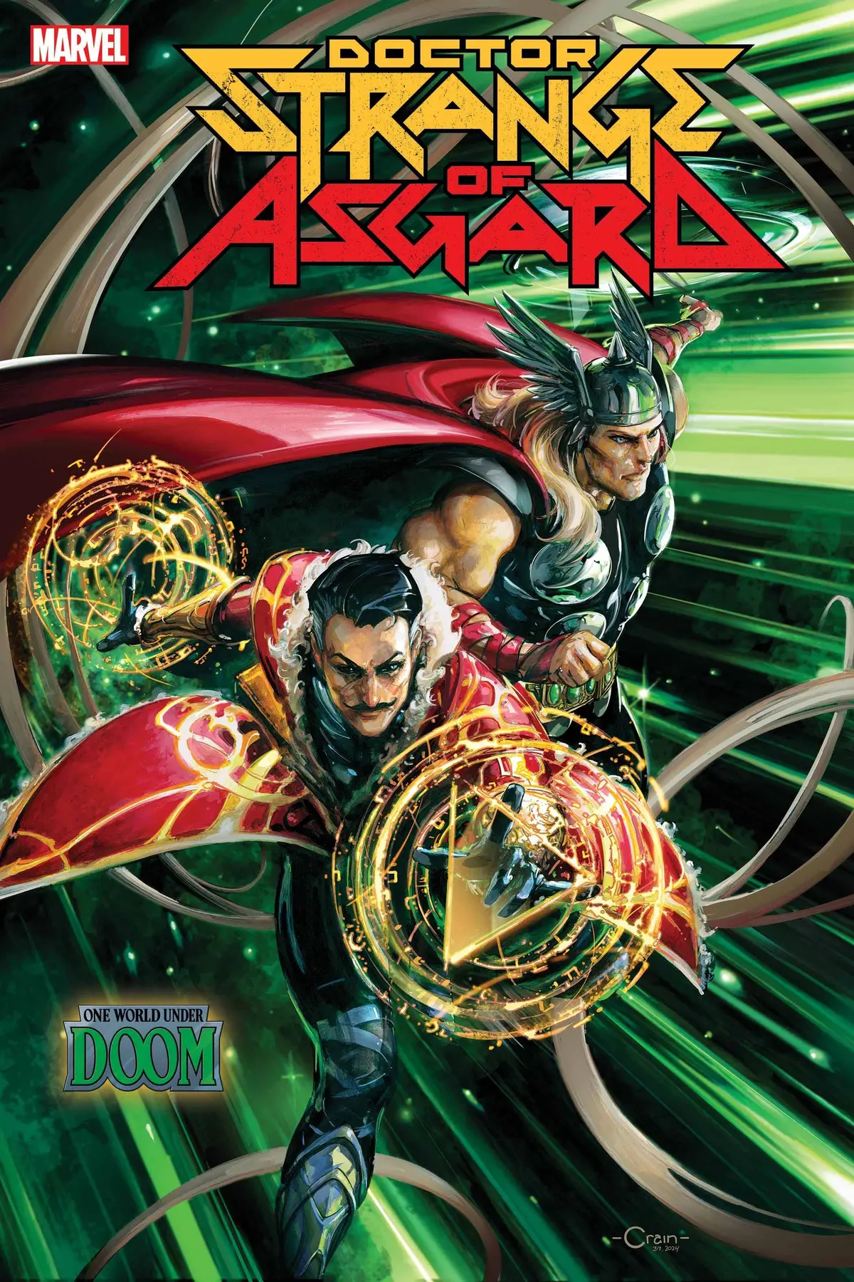 Doctor Strange Of Asgard #1 Clayton Crain Var 1